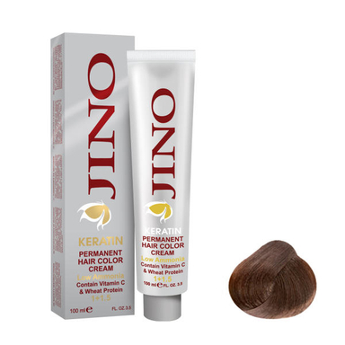رنگ مو ژینو (Jino) سری Beige شماره 6.32 حجم 100 میلی‌لیتر رنگ بلوند بژ تیره