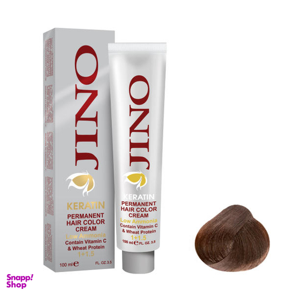 رنگ مو ژینو (Jino) سری Beige شماره 6.32 حجم 100 میلی‌لیتر رنگ بلوند بژ تیره