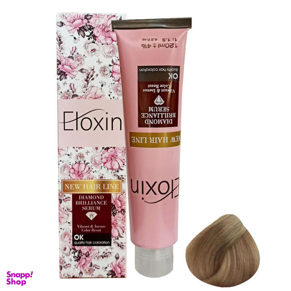 رنگ مو الوکسین (Eloxin) سری هایلایت شماره 8.13 حجم 120 میلیلیتر رنگ بلوند کنفی