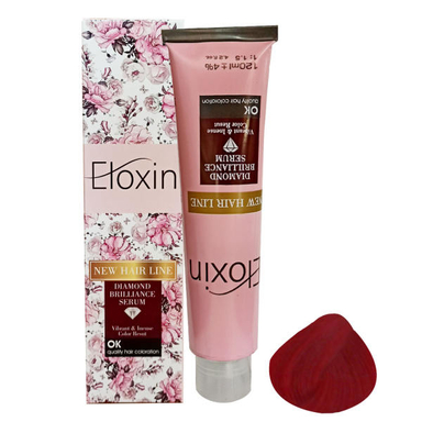 رنگ مو الوکسین (Eloxin) سری قرمز شماره 8.6 حجم 120 میلیلیتر رنگ قرمز جادویی