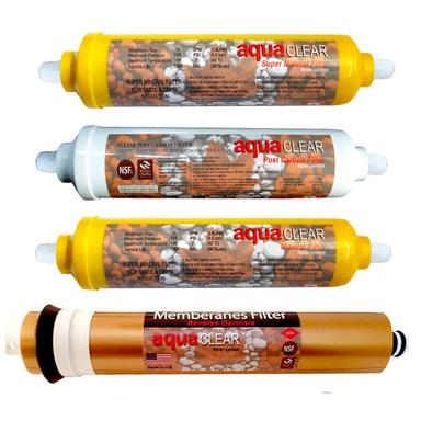 فیلتر تصفیه کننده آب آکوآ کلیر (Aquaclear) مدل REFILL AC4 مجموعه 4 عددی
