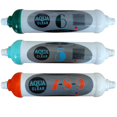 فیلتر تصفیه کننده آب آکوآ کلیر (Aquaclear) مدل SUPERB FILTER 3Q مجموعه 3 عددی