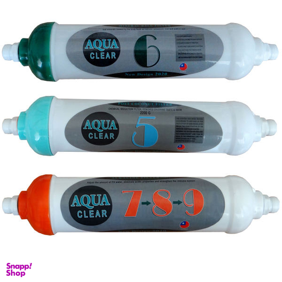 فیلتر تصفیه کننده آب آکوآ کلیر (Aquaclear) مدل SUPERB FILTER 3Q مجموعه 3 عددی