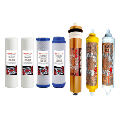 فیلتر تصفیه کننده آب آکوآ کلیر (Aquaclear) مدل REFILL AC7M مجموعه 7 عددی