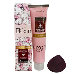 رنگ مو الوکسین (Eloxin) سری شرابی شماره 6.20 حجم 120 میلی‌لیتر رنگ شرابی بادمجانی