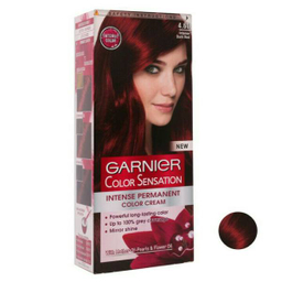 کیت رنگ مو گارنیه (Garnier) شماره 4.60 حجم 40 میلی‌لیتر رنگ قرمز تیره ماهگونی