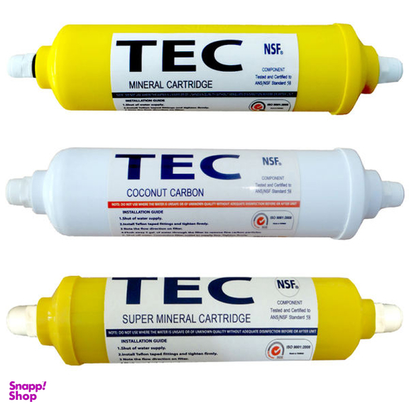 فیلتر دستگاه تصفیه کننده آب تک (Tec) مدل FILTER ROAT3 مجموعه 3 عددی