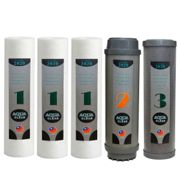 فیلتر تصفیه کننده آب آکوآ کلیر (Aquaclear) مدل SUPERB FILTER 5A مجموعه 5 عددی