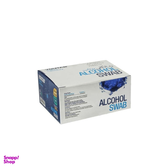 پد الکلی یوتاب (Youtab) مدل Pl6671 بسته 100 عددی