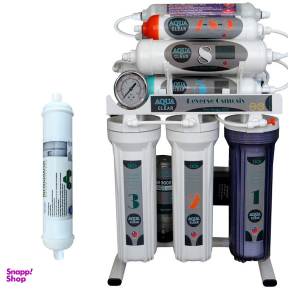 دستگاه تصفیه کننده آب آکوآ کلیر (Aquaclear) مدل NEWDESIGN 2020 AFQ10 به همراه فیلتر یخچال ساید بای ساید