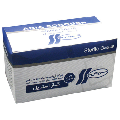 گاز استریل سروش (Soroush) مدل 01 بسته 170 عددی