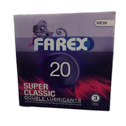 کاندوم فارکس مدل Super Classic 20 بسته 3 عددی