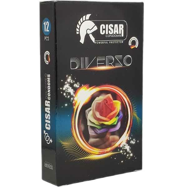 کاندوم سزار (Cisar) مدل sssss مجموعه 12 عددی