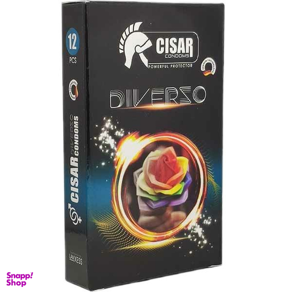 کاندوم سزار (Cisar) مدل sssss مجموعه 12 عددی