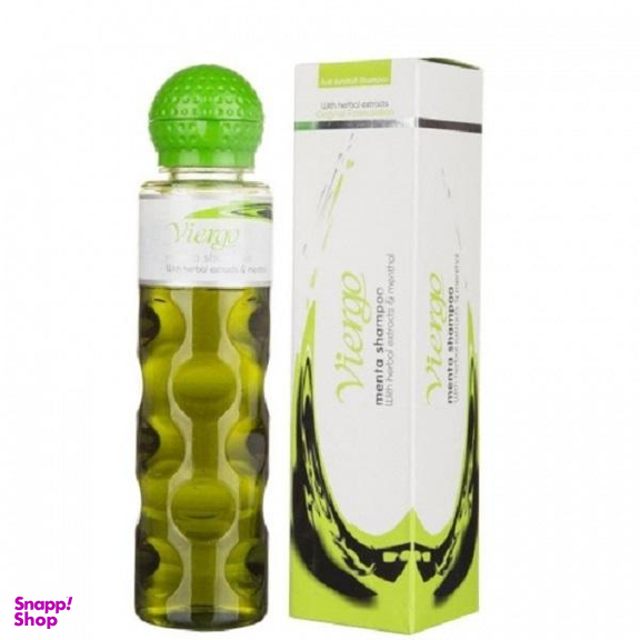 شامپو ضد شوره مو ویرگو (Viergo) مدل Menta حجم 220 میلی لیتر