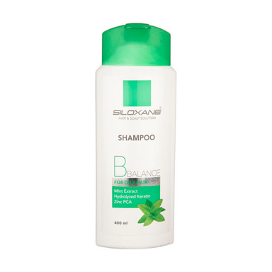 شامپو مو سیلوکسان (Siloxane) مدل Mint حجم 400 میلی لیتر