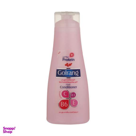 نرم کننده مولتی ویتامین مو صورتی گلرنگ (Golrang) سری Plus Protein مقدار 880 گرم