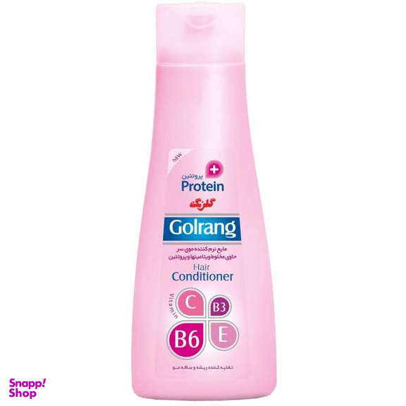 نرم کننده مولتی ویتامین مو صورتی گلرنگ (Golrang) سری Plus Protein مقدار 300 گرم