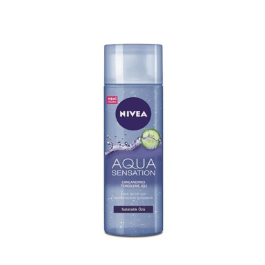 ژل شستشو صورت نیوآ (Nivea) مدل Aqua حجم 200 میلی لیتر