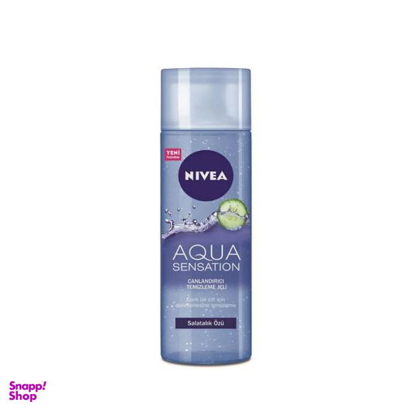 ژل شستشو صورت نیوآ (Nivea) مدل Aqua حجم 200 میلی لیتر