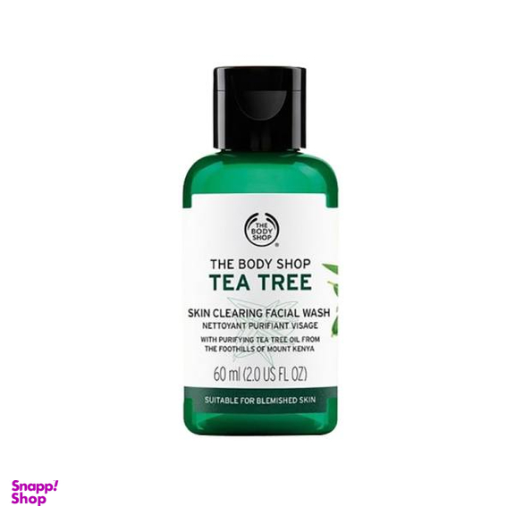 تونر پاک کننده صورت بادی شاپ (Body Shop) مدل تی تری حجم 60 میلی لیتر