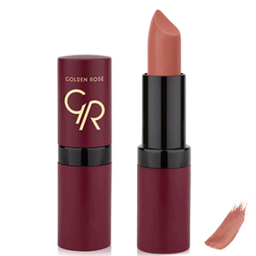 رژ لب گلدن رز (Golden Rose) مدل ولوت مات شماره 27