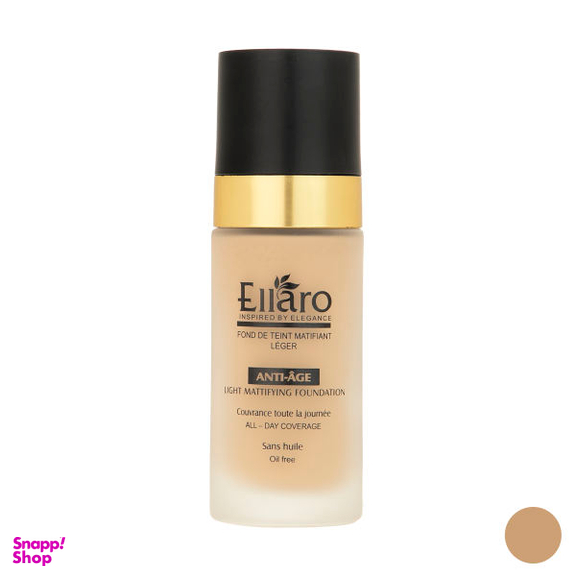 کرم پودر الارو (Ellaro) سری Anti Age مدل Natural Beige شماره 03 حجم 30 میلی لیتر