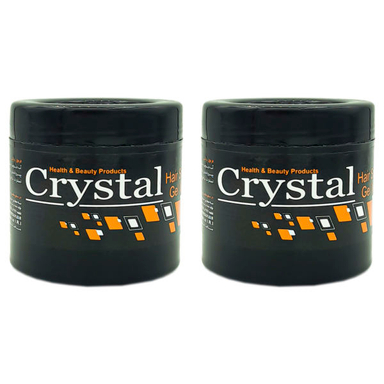 واکس مو کریستال (Crystal) مدل 001 حجم 200 میلی‌ لیتر مجموعه 2 عددی