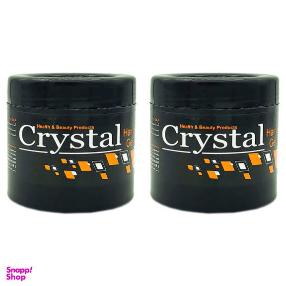 واکس مو کریستال (Crystal) مدل 001 حجم 200 میلی‌ لیتر مجموعه 2 عددی