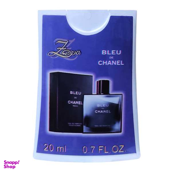 عطر جیبی مردانه زوا مدل BLEU de Chanel حجم 20 میلی لیتر