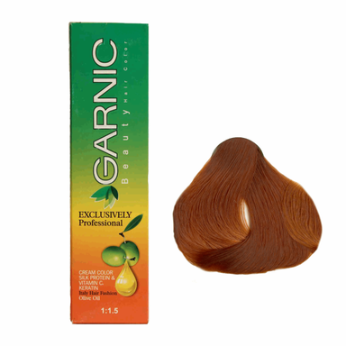 کیت رنگ موی گارنیک (Garnic) سری مسی مدل مسی تیره شماره 7.4