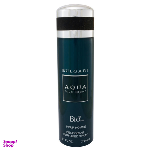 اسپری بدن مردانه بیو استار (Bio Star) مدل Aqvva Bulgari حجم 200 میلی لیتر