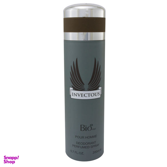 اسپری بدن مردانه بیو استار (Bio Star) مدل Invectuse حجم 200 میلی لیتر