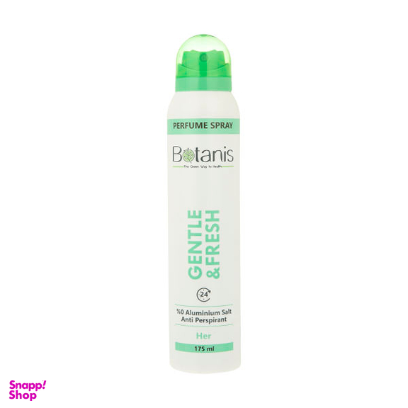 اسپری بدن زنانه بوتانیس (Botanis) مدل Gentle & Fresh حجم 175 میلی لیتر