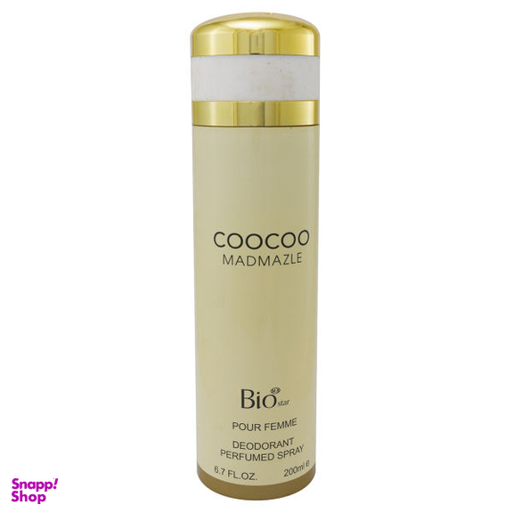 اسپری بدن زنانه بیو استار (Bio Star) مدل Coco Mademoiselle حجم 200 میلی لیتر