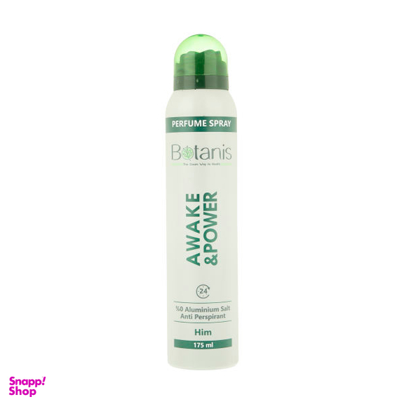 اسپری بدن مردانه بوتانیس (Botanis) مدل Awake حجم 175 میلی لیتر