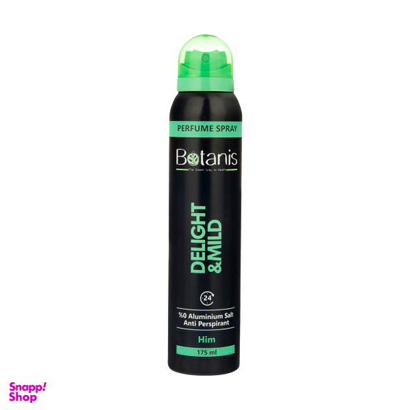 اسپری بدن مردانه بوتانیس (Botanis) مدل Delight حجم 175 میلی لیتر
