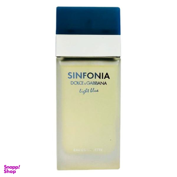 ادو تویلت زنانه سین فونیا (Sinfonia) مدل لایت بلو دولچه گابانا حجم 100 میلی‌لیتر