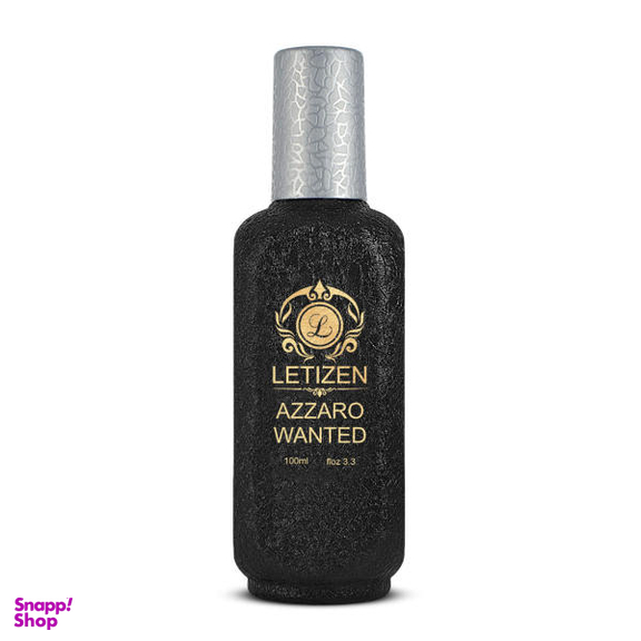 ادوپرفیوم مردانه لتیزن (Letizen) مدل Azzaro Wanted حجم 100 میلی‌ لیتر