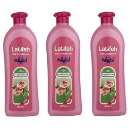 نرم کننده مو لطیفه (Latifeh) مدل Flower حجم 800 میلی لیتر بسته 3 عددی