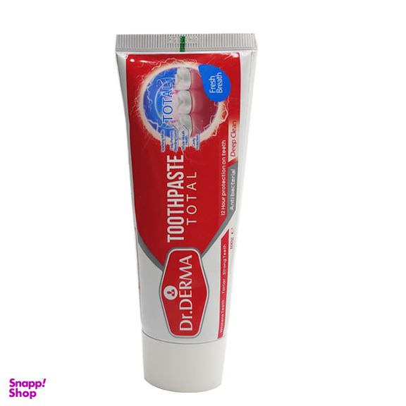 خمیر دندان دکتر درما (Drderma) مدل Total7 حجم 100 میلی لیتر