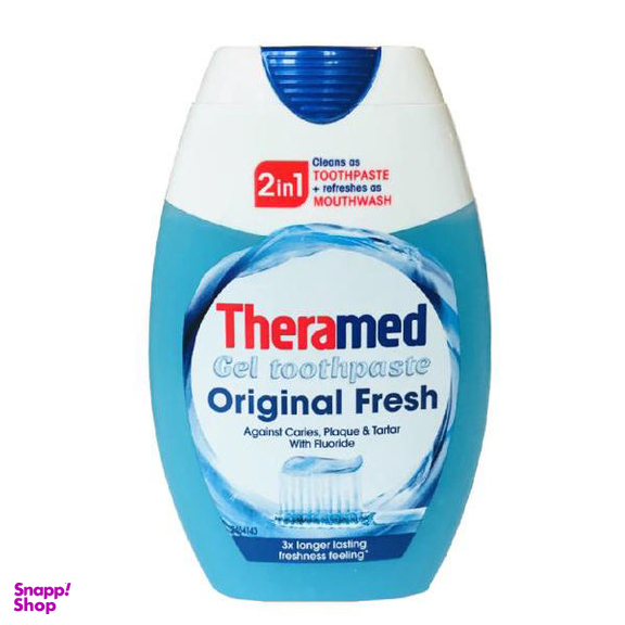 خمیر دندان سفیدکننده ترامد (Theramed) مل Orginal Fresh حجم 60 میلی لیتر