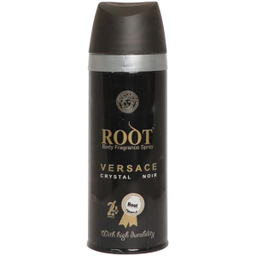 اسپری خوشبو کننده بدن زنانه روت (Root) مدل Versace Crystal Noir حجم 200 میلی لیتر