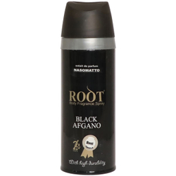 اسپری خوشبو کننده بدن مردانه روت (Root) مدل Black Afgano حجم 200 میلی لیتر