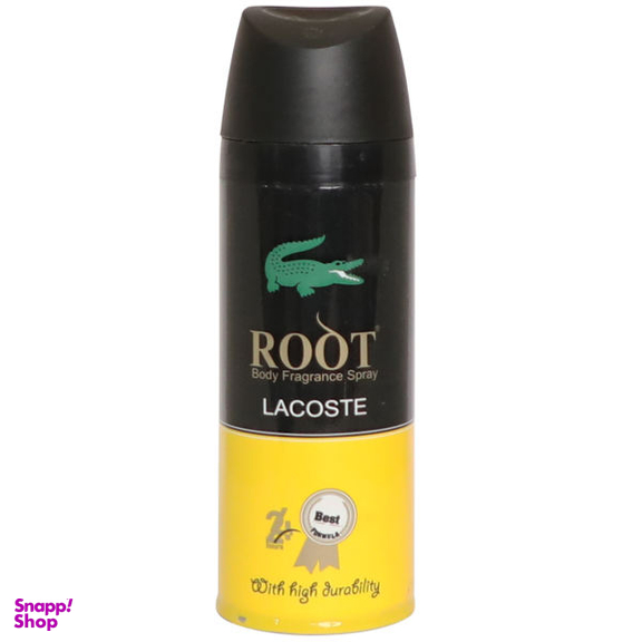 اسپری خوشبو کننده بدن مردانه روت (Root) مدل Lacoste M حجم 200 میلی لیتر