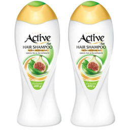 شامپو مو اکتیو (Active) مدل Fig Extract حجم 400 میلی لیتر