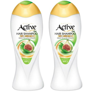 شامپو مو اکتیو (Active) مدل Fig Extract حجم 400 میلی لیتر