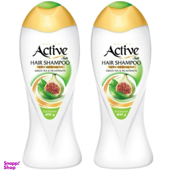 شامپو مو اکتیو (Active) مدل Fig Extract حجم 400 میلی لیتر