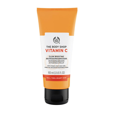 اسکراب لایه بردار بادی شاپ مدل Vitamin C حجم 100 میلی لیتر