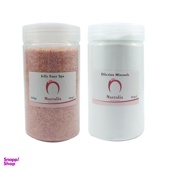 ژل پدیکور ناستالیا (Nastalia) مدل Sense وزن 450 گرم به همراه حلال مدل 01 وزن 600 گرم